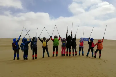 Hiking Across the Kubuqi Desert: The Disappearing Desert