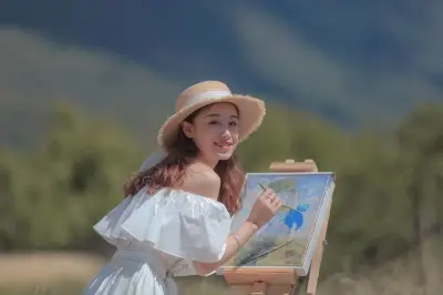 起风了。 五月大理，稻田与微风的二三事