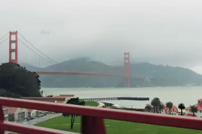 【美国旅游景观ⅤII】冬雨游驾旧金山 San Francisco（小视频）