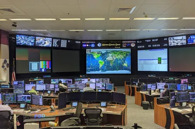 NASA Mission Control Center