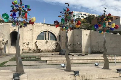 Visitor Sculpture
