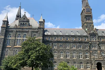 古老的喬治城大學 Georgetown University
