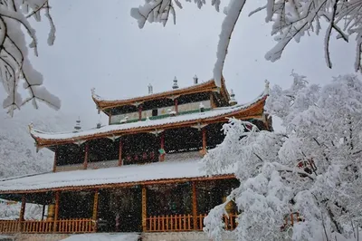 黃龍國家級風景名勝區-黃龍中寺