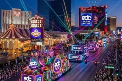 拉斯維加斯EDC世界派對遊行