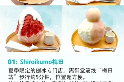 Must-Try 'Special Shaved Ice' List in Osaka 🌞🍧