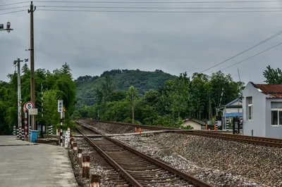 The Old Railway Left in the City: Desolate and Quiet Tracks, Recording the City's Glory and Hardship